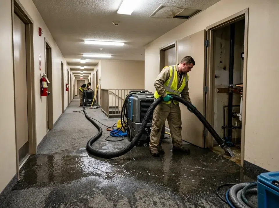 multi-unit-apartment-hallway-f-005 — frequently asked questions, Emergency Burst Pipe Water Extraction & Removal in Dowagiac…